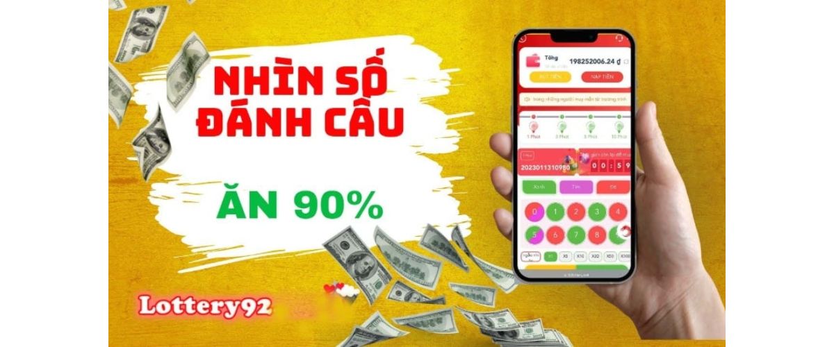 Chơi xổ số 92lottery có tỷ lệ thắng cao.